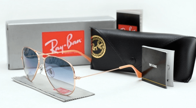Фирменная комплектация очков Ray Ban